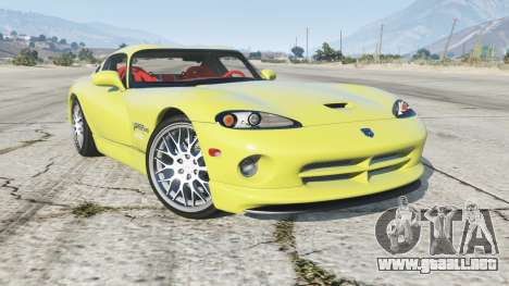 Dodge Viper GTS ACR 1999