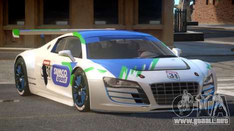 2010 Audi R8 LMS PJ4 para GTA 4