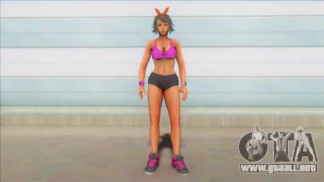 Tekken 7 Josie Rizal Sport Gym Im a Fighter V1 para GTA San Andreas