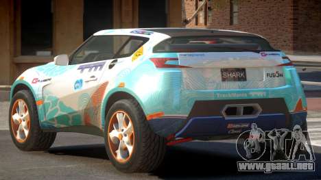 Lagoon Car from Trackmania 2 PJ5 para GTA 4