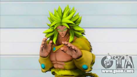 Broly Lssj4 green DBZ form xv2 para GTA San Andreas