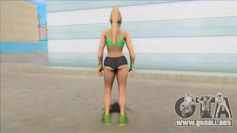 DOA Rachel Sport Gym Im a Fighter V1 para GTA San Andreas