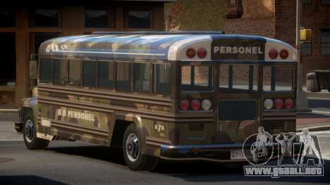 School Bus from FlatOut 2 PJ para GTA 4