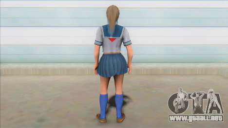 DOA Hitomi Summer School Uniform Suit V1 para GTA San Andreas