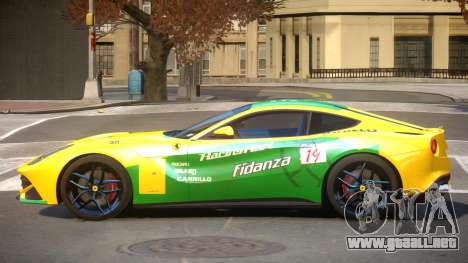 Ferrari F12 PSI L3 para GTA 4