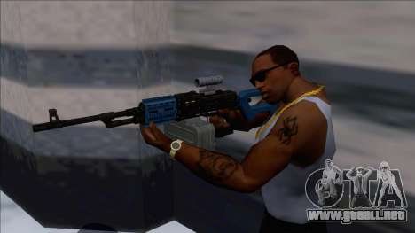 GTA V Shrewsbury MG LSPD Scope (Extended clip) para GTA San Andreas