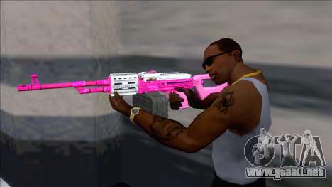 GTA V Shrewsbury MG Pink Extended clip para GTA San Andreas