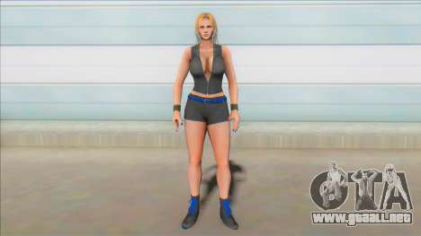 DOA Tina Armstrong Short Leather Suit V1 para GTA San Andreas