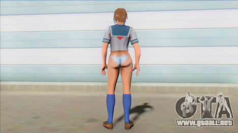 Tekken Azuka Kazama Summer School Uniform V3 para GTA San Andreas