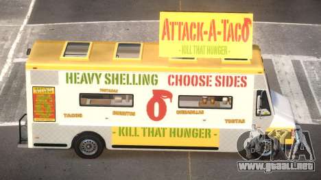 Brute Taco Van para GTA 4