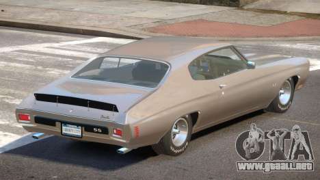 1972 Chevrolet Chevelle SS para GTA 4
