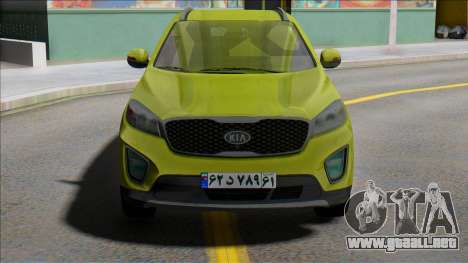 Kia Sorento 2018 para GTA San Andreas