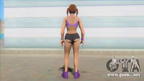 DOA Lei Fang Sport Gym Im a Fighter V1 para GTA San Andreas