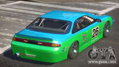 Nissan Silvia S14 Drift PJ8 para GTA 4