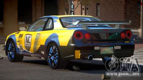 2003 Nissan Skyline R34 GT-R PJ9 para GTA 4