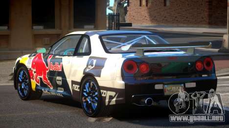 2003 Nissan Skyline R34 GT-R PJ6 para GTA 4