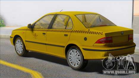 Samand Taxi Car para GTA San Andreas