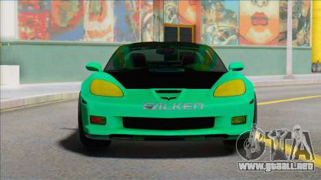 Chevrolet Corvette C6 FALKEN para GTA San Andreas