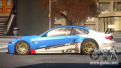 2009 BMW M3 GT2 L2 para GTA 4