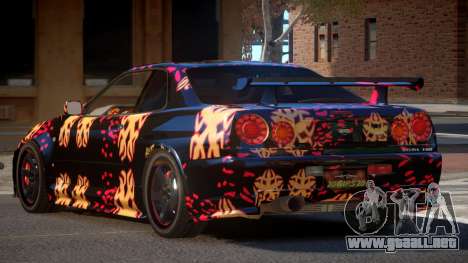 Nissan Skyline R34 GS PJ4 para GTA 4