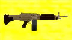 GTA V Combat MG Army Big Mag para GTA San Andreas