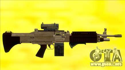 GTA V Combat MG Army All Attachments Small Mag para GTA San Andreas