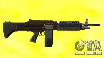 GTA V Combat MG  Black Big Mag para GTA San Andreas