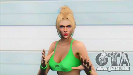 DOA Rachel Sport Gym Im a Fighter V1 para GTA San Andreas