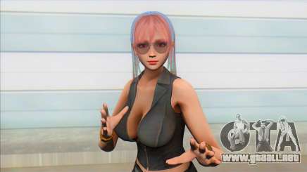 DOA Honoka Short Leather Suit V2 para GTA San Andreas