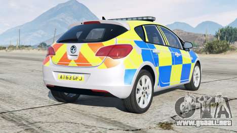 Vauxhall Astra British Police