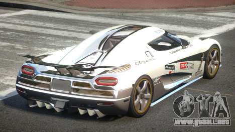 Koenigsegg Agera R Racing L4 para GTA 4