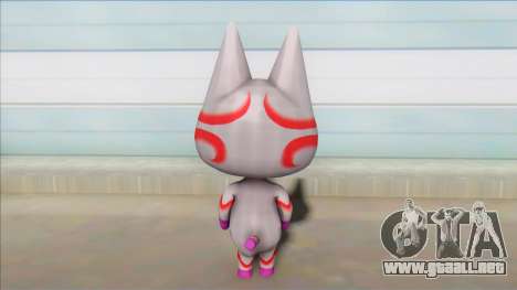 Animal Crossing Nude Cat Skin V21 para GTA San Andreas