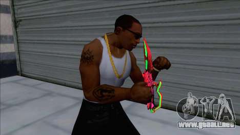 Deagle 3 Sinners Wrath Knife para GTA San Andreas