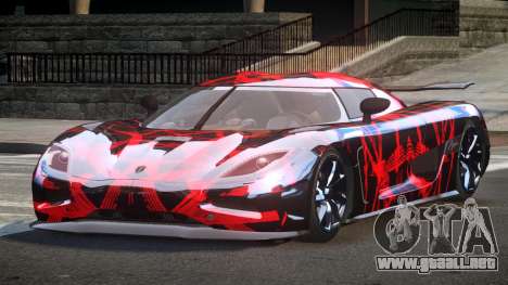 Koenigsegg Agera Racing L2 para GTA 4