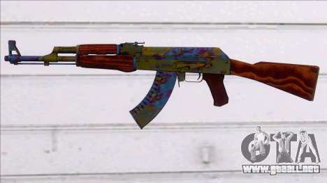 CSGO AK-47 Case Hardened para GTA San Andreas