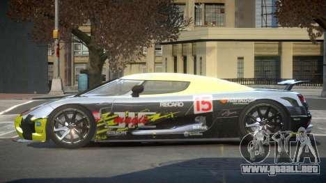 Koenigsegg Agera Racing L3 para GTA 4