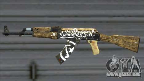 CSGO AK-47 Wasteland Rebel para GTA San Andreas