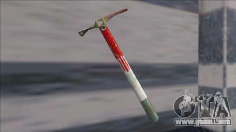 Half Life 2 Beta Weapons Pack Ice Axe para GTA San Andreas
