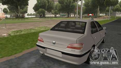 PEUGEOT 406 No Plates para GTA San Andreas