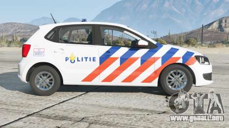 Volkswagen Polo 5-door (Typ 6R) Politie