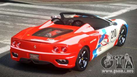 2005 Ferrari 360 GT L3 para GTA 4