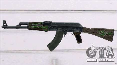 CSGO AK-47 Emerald Pinstripe para GTA San Andreas