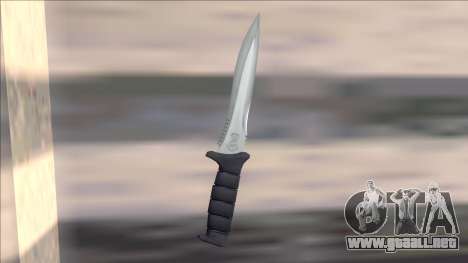 Resident Evil 4 leon knife para GTA San Andreas