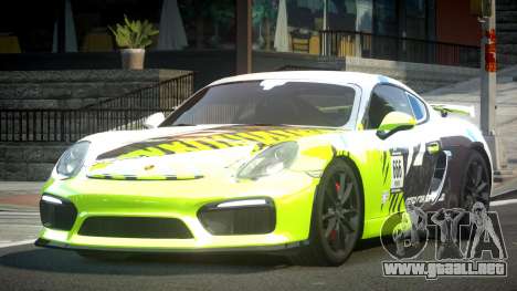 Porsche Cayman GT4 L5 para GTA 4