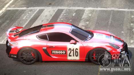 Porsche Cayman GT4 L1 para GTA 4