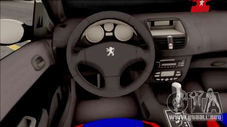 Peugeot 207 Crook para GTA San Andreas