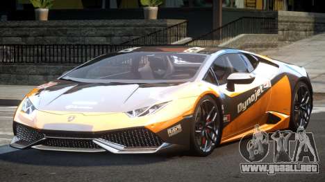 Lamborghini Huracan BS L1 para GTA 4