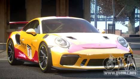 2018 Porsche 911 GT3 L2 para GTA 4