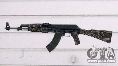 CSGO AK-47 Black Laminate para GTA San Andreas