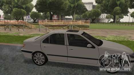 PEUGEOT 406 No Plates para GTA San Andreas